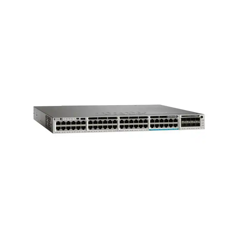 Cisco Catalyst 3850-12X48U-E - Commutateur - C3 - Géré - 48 x 10 - 100 - 1000 (UPOE) - de b... (WS-C385012X48UE-RF)_1