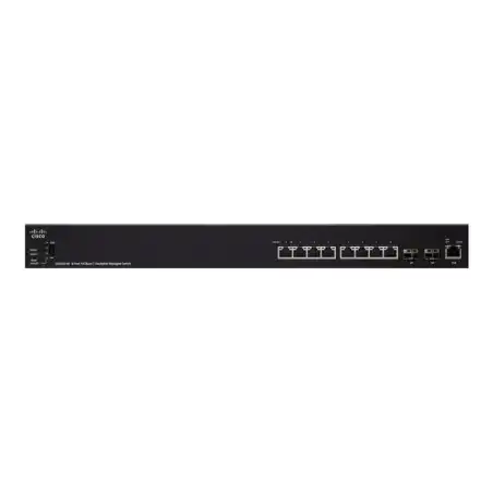 Cisco SX350X-08 - Commutateur - Géré - 6 x 10 Gigabit Ethernet + 2 x 10 Gigabit Ethernet - ... (SX350X-08-K9-EU-RF)_1
