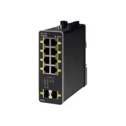 Cisco Industrial Ethernet 1000 Series - Commutateur - Géré - 8 x 10 - 100 - 1000 (PoE+) + 2... (IE-1000-8P2S-LM-RF)_1