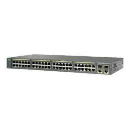 Cisco Catalyst 2960-Plus 48TC-L - Commutateur - Géré - 48 x 10 - 100 + 2 x SFP Gigabit comb... (WS-C2960+48TC-L-RF)_1