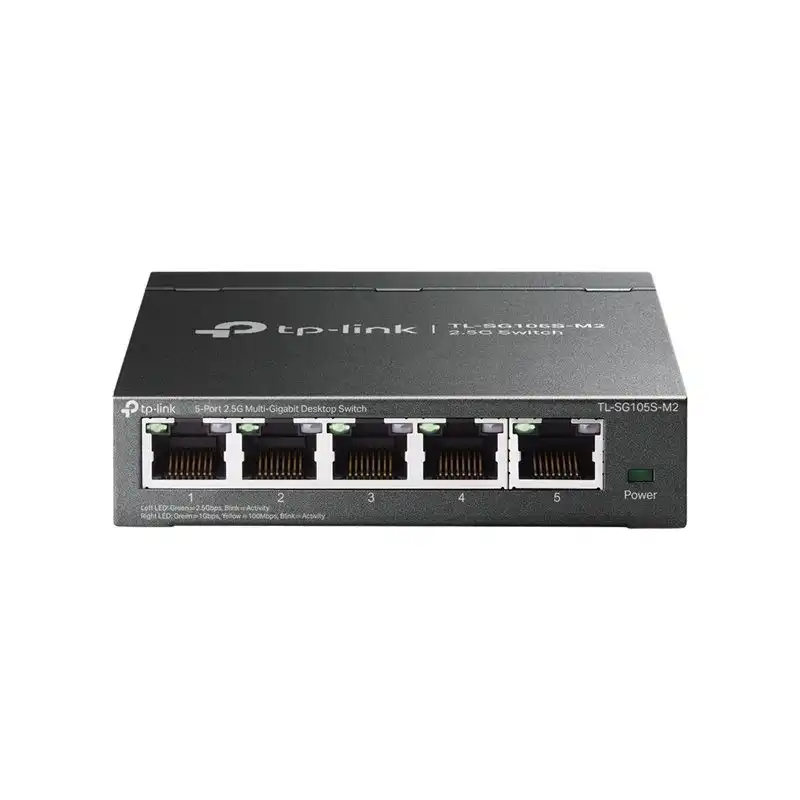 TP-Link V1 - Commutateur - 5 x 10 - 100 - 1000 - 2.5G - de bureau (TL-SG105S-M2)_1