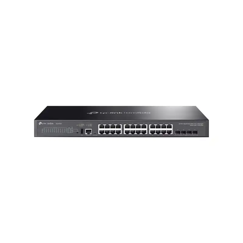 TP-Link Omada V1 - Commutateur - L3 Lite - Géré - 24 x 10 - 100 - 1000 + 4 x Ethernet 10 Go SFP+ - Mon... (SG5428X)_1